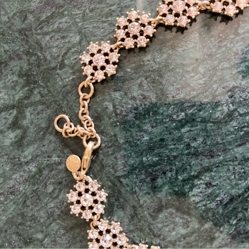 J. Crew snowflake-like design necklace - Picture 5 of 7
